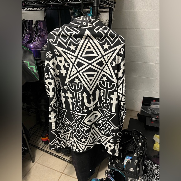 Killstar Sweaters - Discontinued killstar long hoodie XS.Barley worn. No holes or tears